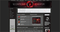 Desktop Screenshot of cheater.cz