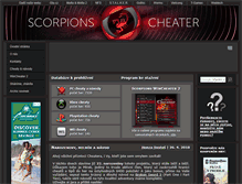 Tablet Screenshot of cheater.cz